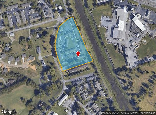  202 Hardin Ln, Sevierville, TN Parcel Map
