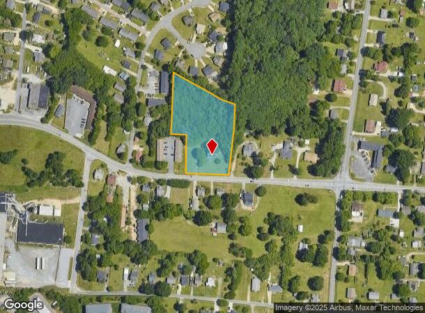  519 E Fairfield Rd, High Point, NC Parcel Map