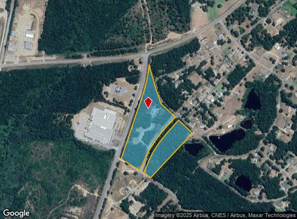 123 Empire Expy, Swainsboro, GA Parcel Map