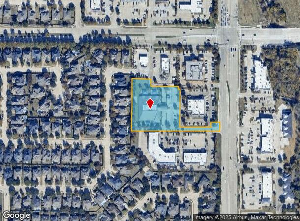  11605 Custer Rd, Frisco, TX Parcel Map