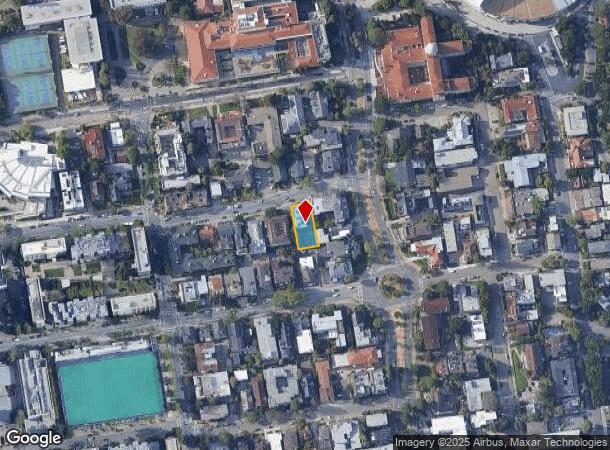  2732 Durant Ave, Berkeley, CA Parcel Map