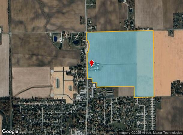  10221 N State Road 1, Ossian, IN Parcel Map
