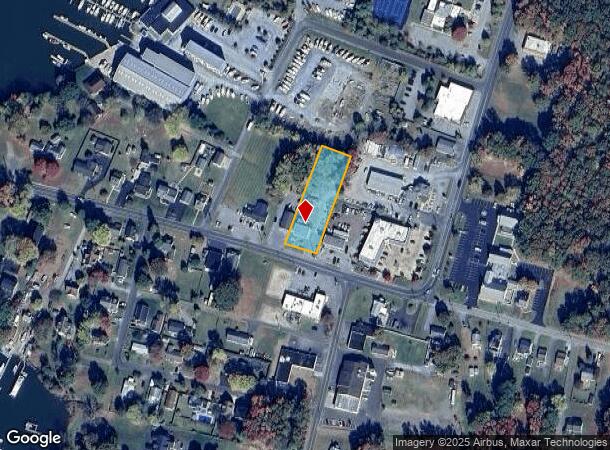654 Deale Rd, Deale, MD Parcel Map