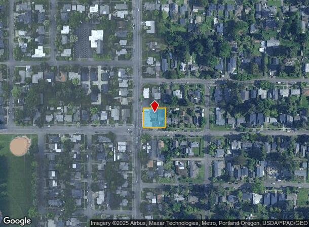  5209 Se Steele St, Portland, OR Parcel Map