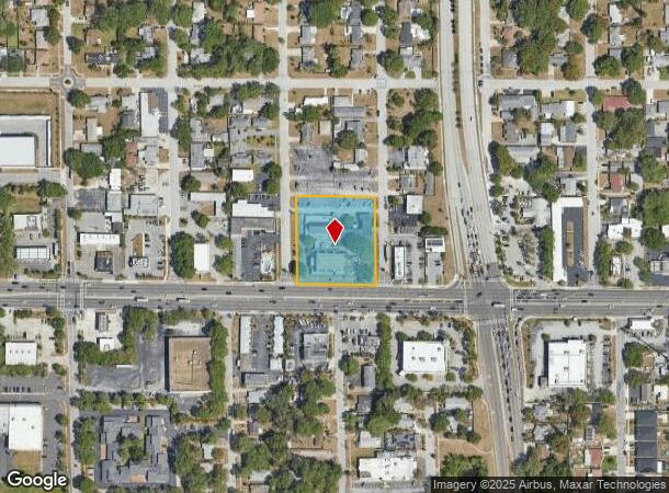  407 S Saturn Ave, Clearwater, FL Parcel Map