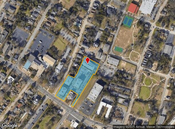 2009 Vineville Ave, Macon, GA Parcel Map