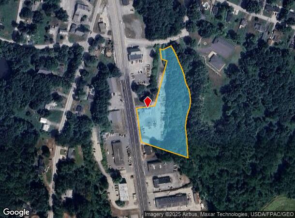 1145 Center St, Auburn, ME Parcel Map