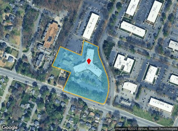 8100 Three Chopt Rd, Henrico, VA Parcel Map