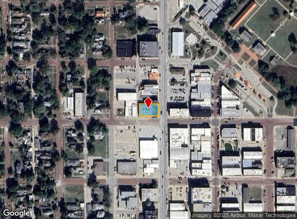 2 N National Ave, Fort Scott, KS Parcel Map