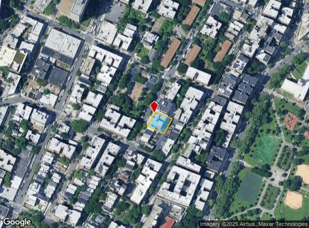 1072 Woodycrest Ave, Bronx, NY Parcel Map