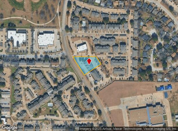  3101 S Center St, Arlington, TX Parcel Map