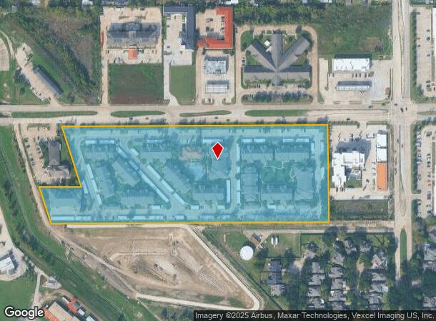 8989 West Rd, Houston, TX Parcel Map