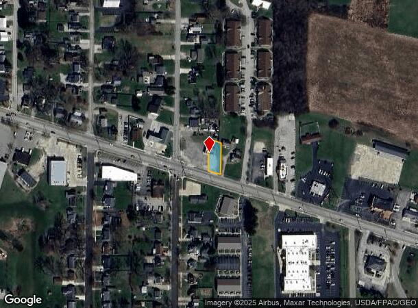  1102 E Main St, Ashland, OH Parcel Map