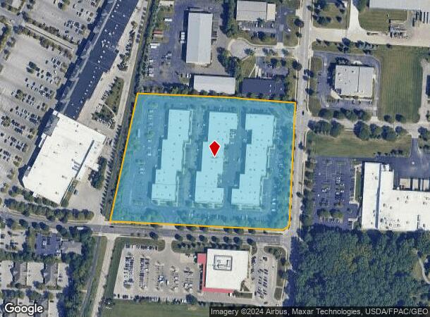  214 Hoff Rd, Westerville, OH Parcel Map