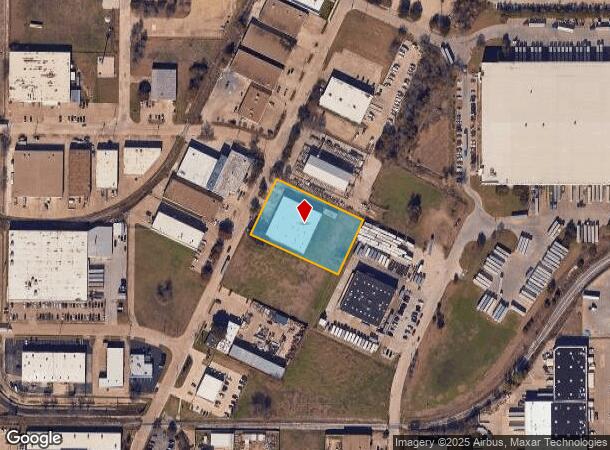  4874 Olson Dr, Dallas, TX Parcel Map