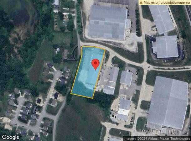  206 Production Dr, Elizabethtown, KY Parcel Map