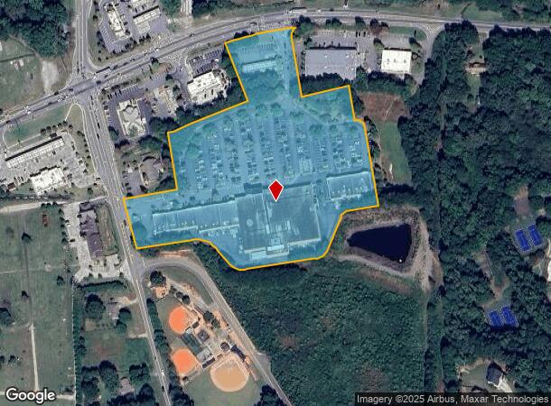 8020 Cumming Hwy, Canton, GA Parcel Map