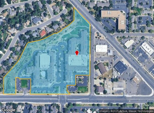  9601 E Iliff Ave, Denver, CO Parcel Map