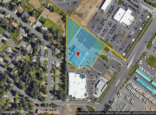 10505 N Newport Hwy, Spokane, WA Parcel Map