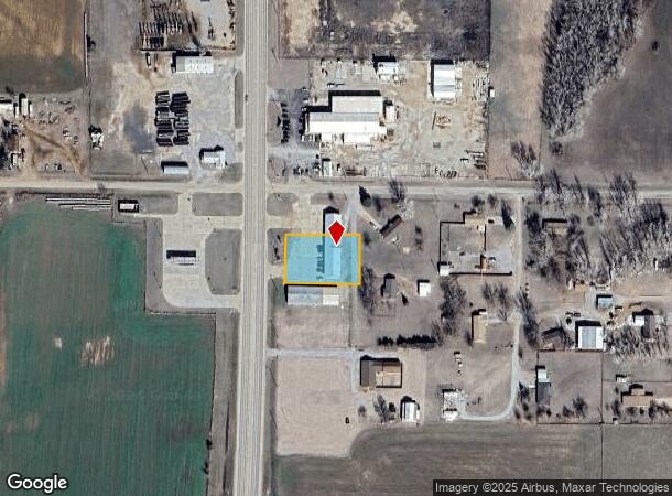  1203 S Main St, Hennessey, OK Parcel Map