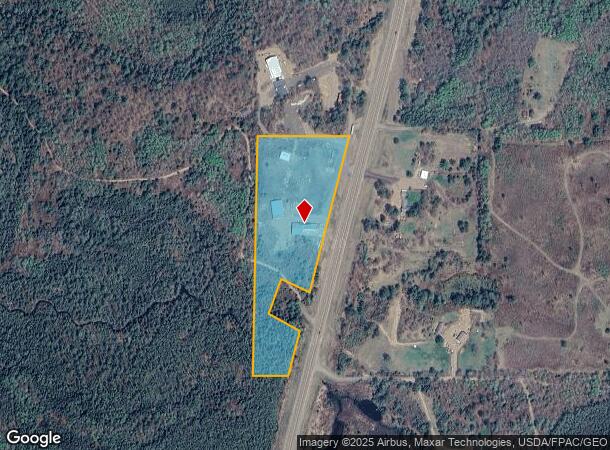 5605 Highway 51, Hazelhurst, WI Parcel Map