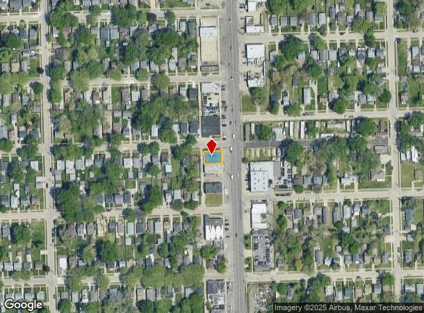 21837 Dequindre Rd, Hazel Park, MI Parcel Map