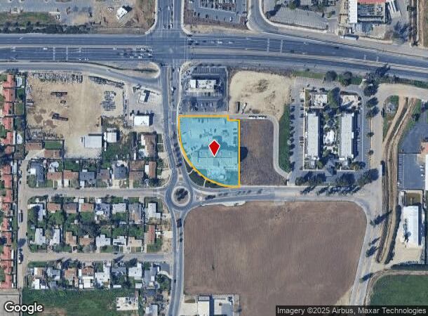  840 S Jaye St, Porterville, CA Parcel Map