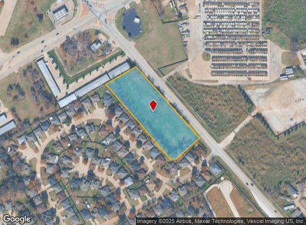  1675 N Main St, Euless, TX Parcel Map