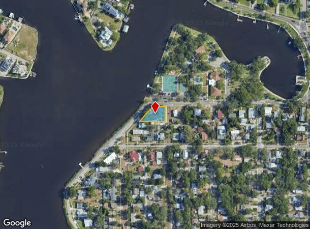  105 S Spring Blvd, Tarpon Springs, FL Parcel Map