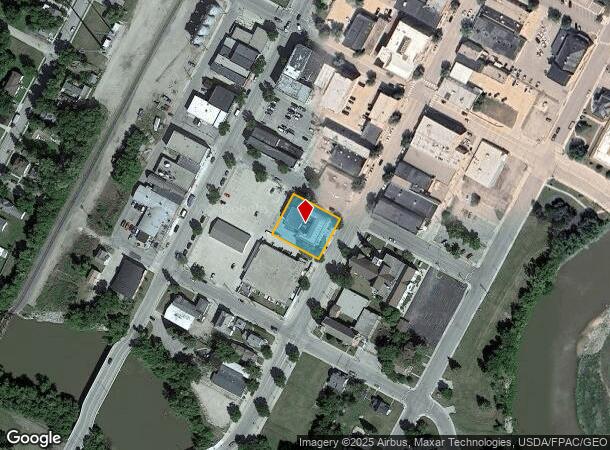  202 S Broadway, Crookston, MN Parcel Map