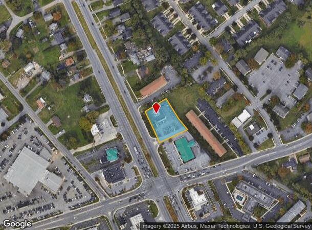 1640 Dual Hwy, Hagerstown, MD Parcel Map