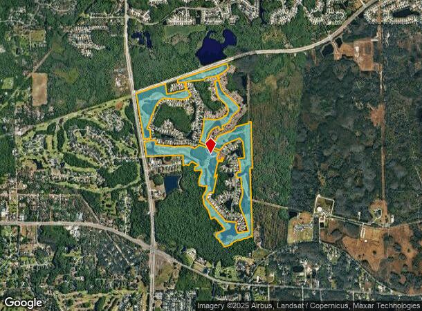 3270 Crescent Oaks Blvd, Tarpon Springs, FL Parcel Map