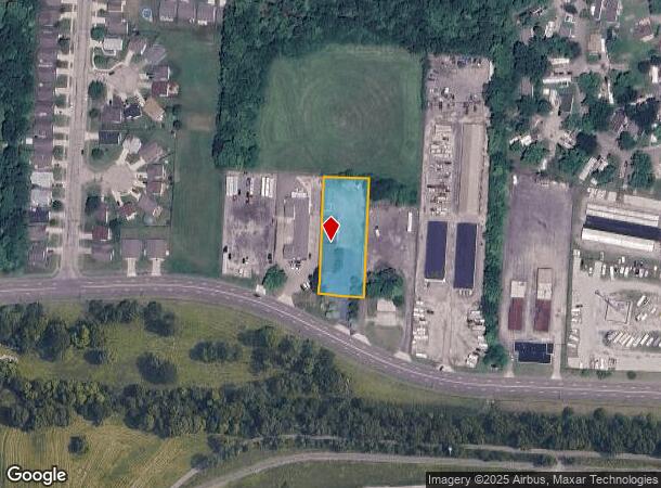  3811 Lefferson Rd, Middletown, OH Parcel Map