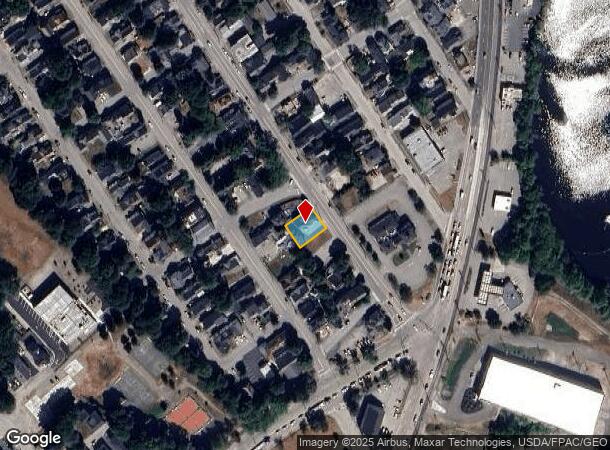 250 Turner St, Auburn, ME Parcel Map