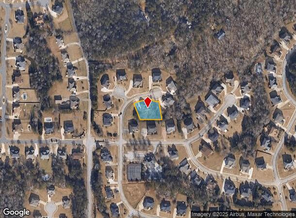  3205 Lucky Pl, Conyers, GA Parcel Map