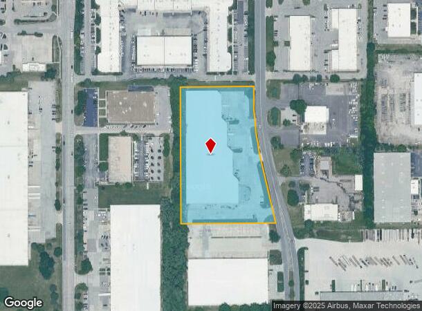  9606 Alden St, Lenexa, KS Parcel Map