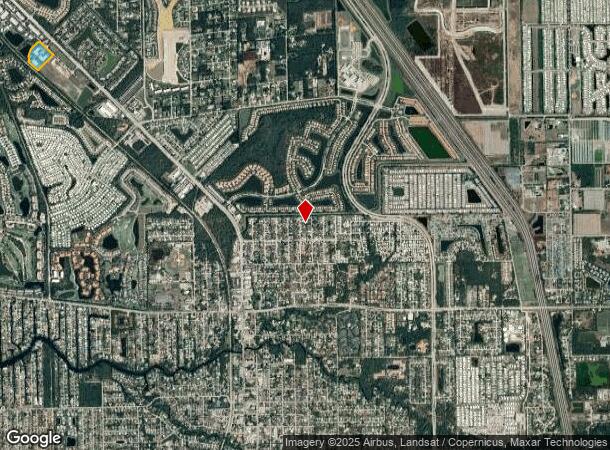  25380 Bernwood Dr, Bonita Springs, FL Parcel Map