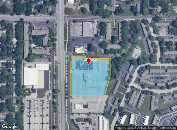  8775 Metcalf Ave, Overland Park, KS Parcel Map