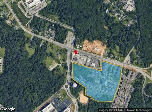  2839 Jessup Rd, Jessup, MD Parcel Map