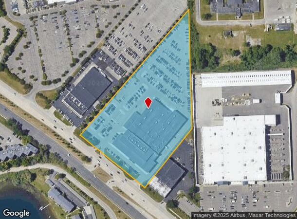 1845 S Telegraph Rd, Bloomfield Hills, MI Parcel Map