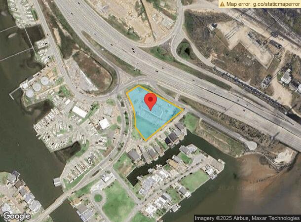  203 Tiki Dr, Galveston, TX Parcel Map