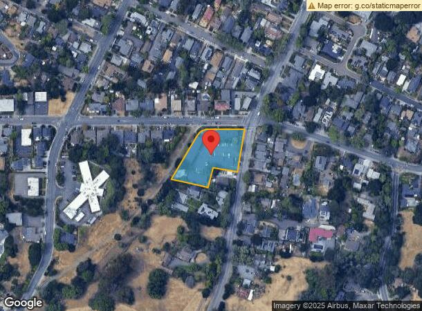  1200 D St, Petaluma, CA Parcel Map