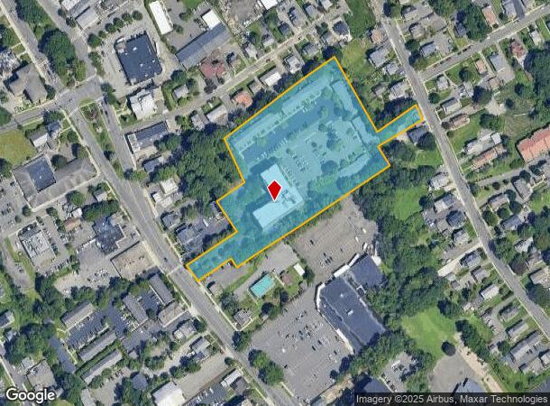  51 Main St, Danbury, CT Parcel Map