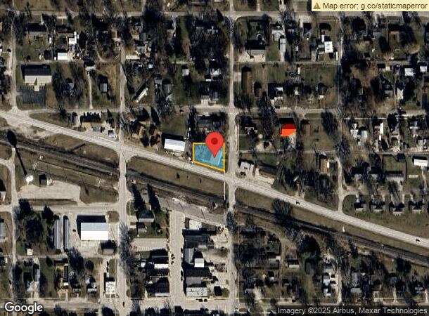  109 E Front St E, Mansfield, IL Parcel Map