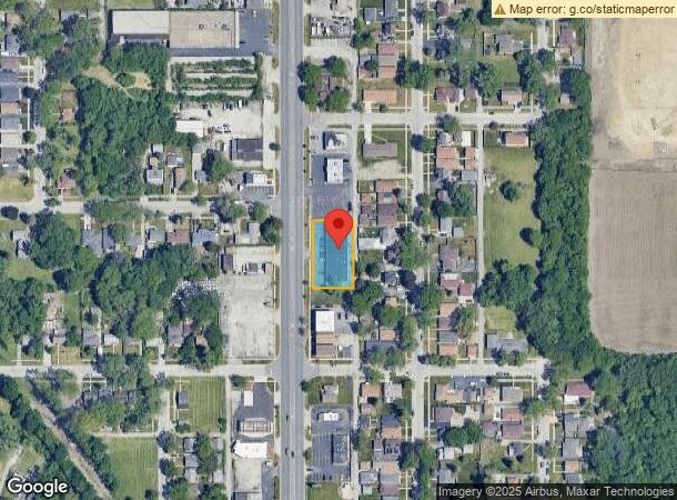  16427 Halsted St, Harvey, IL Parcel Map