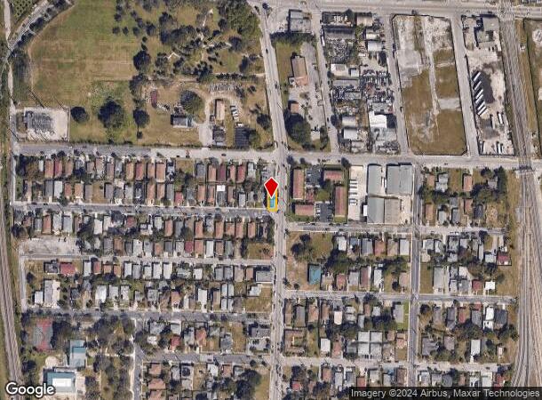  2301 N Tamarind Ave, West Palm Beach, FL Parcel Map