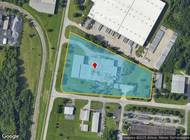  7401 Intermodal Dr, Louisville, KY Parcel Map