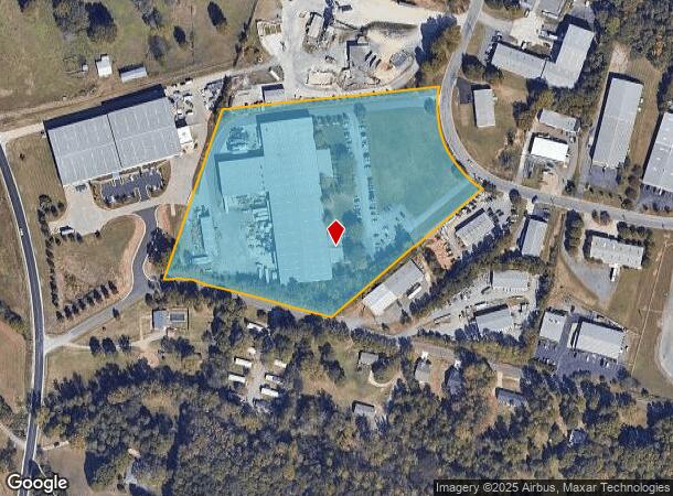 2845 Armentrout Dr, Concord, NC Parcel Map