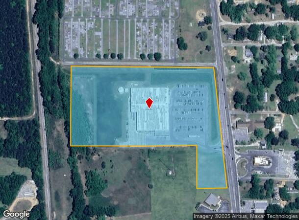  911 N Main St, Atmore, AL Parcel Map