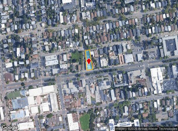 1305 University Ave, Berkeley, CA Parcel Map
